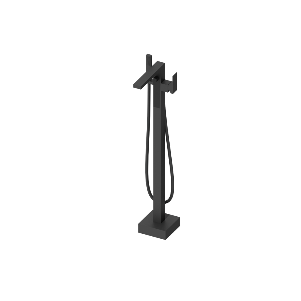 [1026-2012-3602] E88K Bath Freestanding Bath Shower Mixer Matt Black