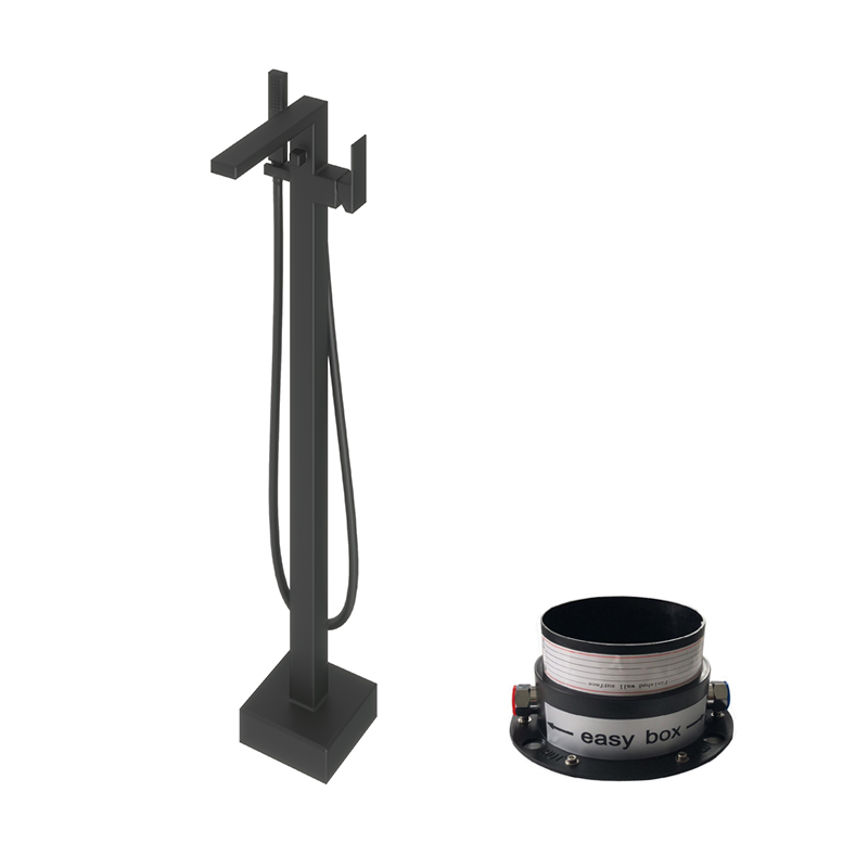 [1026-2012-3604] E88Ke Bath Shower Mixer EZ – Box Freestanding Matt Black