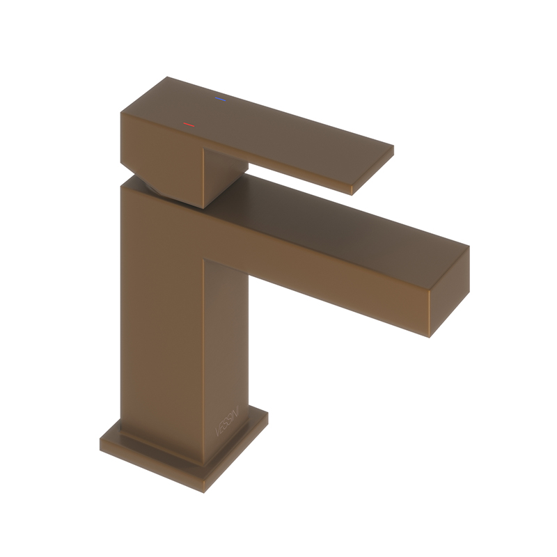 [1026-2800-1204] E07 Mini Mono Basin Mixer Brushed Bronze