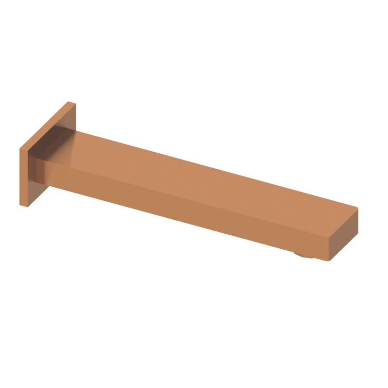 [1026-2800-3802] E34 Bath Spout EZ Mount Brushed Bronze