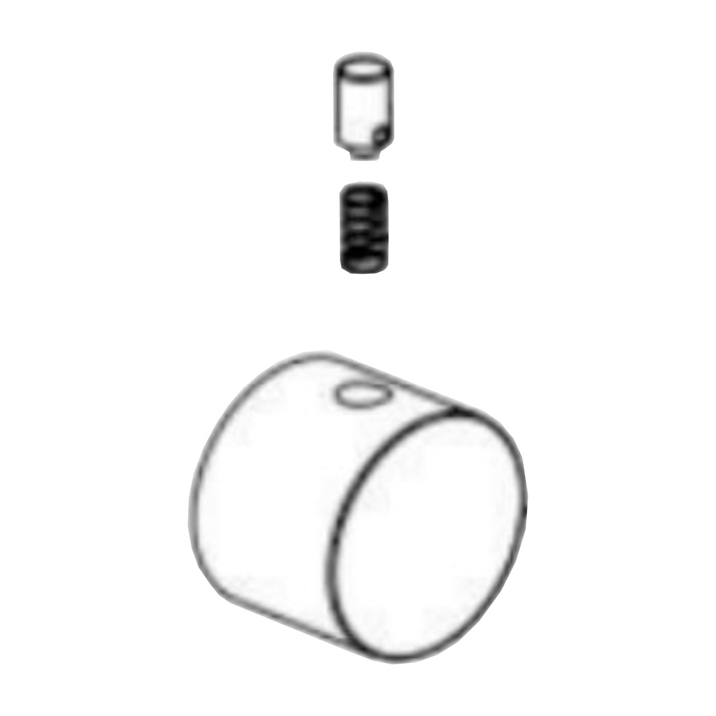 CVZ-HR1-BBZ Round Thermo Handle - Brushed Bronze