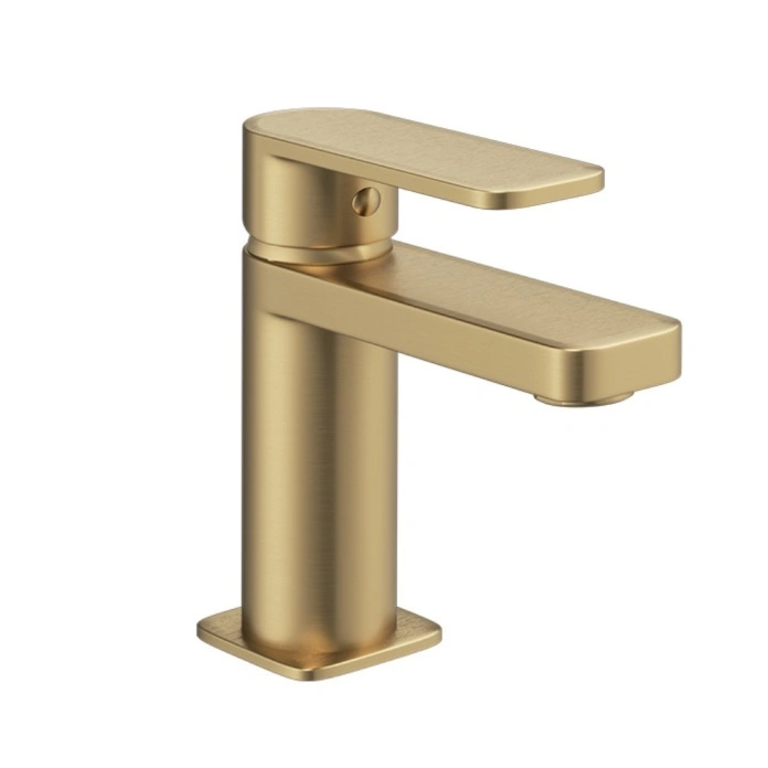 [1062-8200-1204] Edge Mini Mono Basin Mixer Brushed Brass