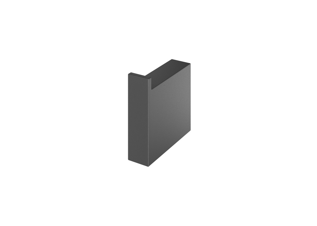[8020-8600-2402] Pure Robe Hook – Matt Anthracite