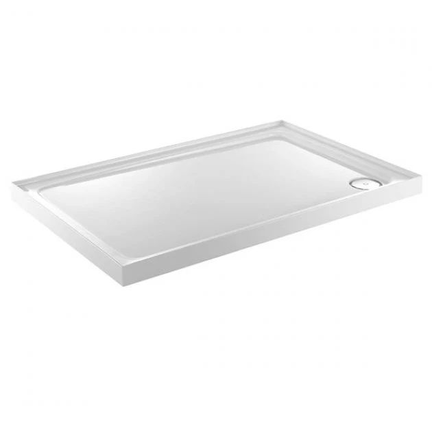 [JUS-F1080140.jpg] Fusion 1000 x 800mm 4 Upstand Shower Tray