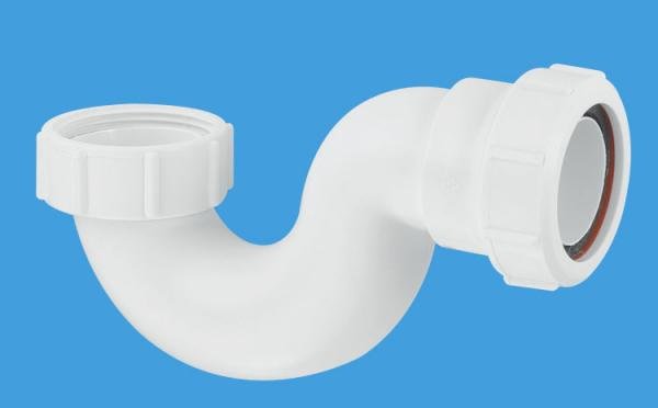 [MAC-Q10] McAlpine code:Q10 1 1/2" x 19mm Water Seal Multifit Outlet Bath Trap