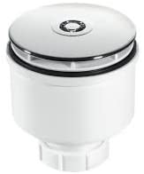 [MAC-ST90CP10-V] McAlpine ST90Chrome Plated10 – V 90mm Vertical Shower Trap