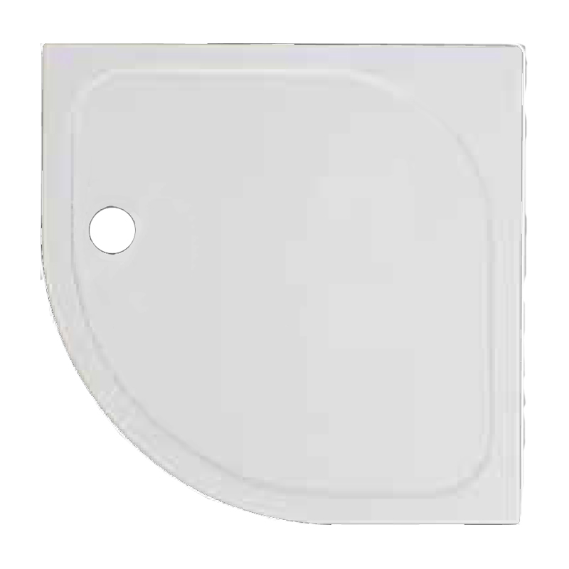 [REN-2REM90X90QXWH] EMERALD 900 QUAD (550 RADIUS) Shower Tray