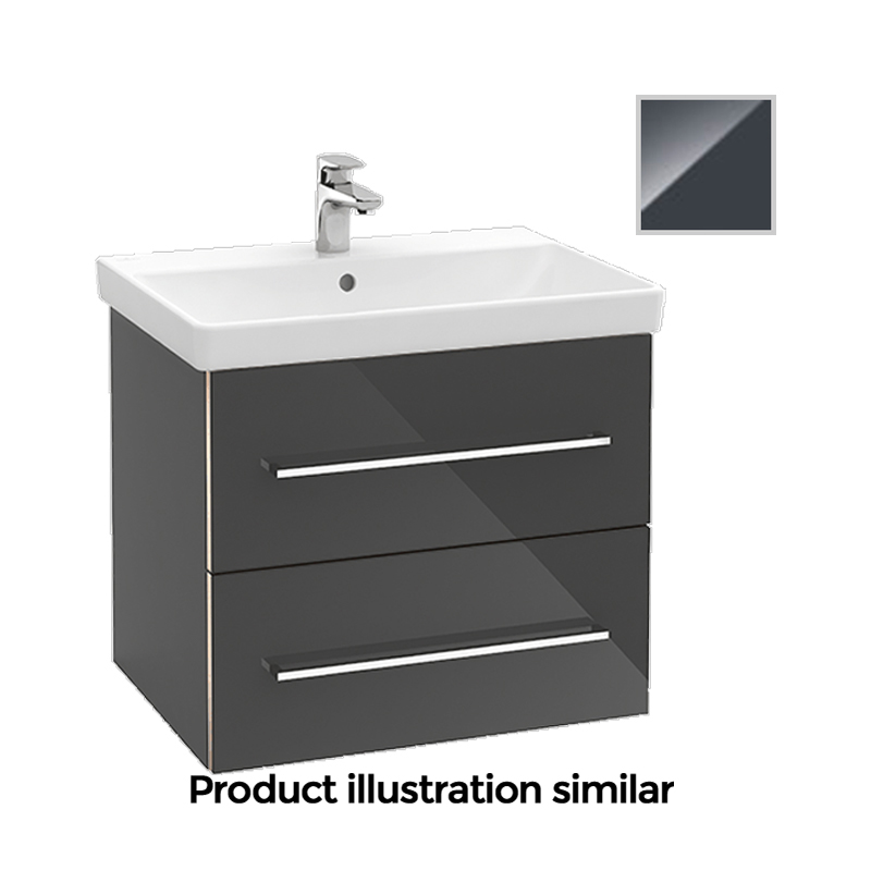 Villeroy & Boch Avento Vanity Unit 580x514x452mm – Crystal Grey