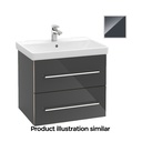 Villeroy & Boch Avento Vanity Unit 580x514x452mm – Crystal Grey